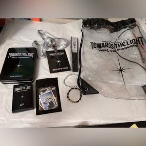 2024 ATEEZ WORLD TOUR TOWARDS THE LIGHT:WILL TO POWER VIP CONCERT MERCH.